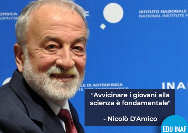 Nichi D'Amico Presidente dell'INAF dal 2015 e riconfermato a dicembre 2019 - Ci ha lasciati il 14 settembre 2020