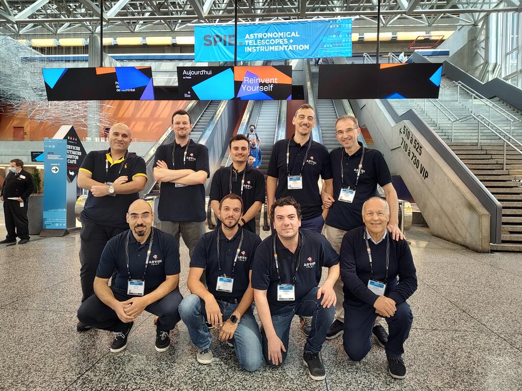Il team di ASTRI alle SPIE 2022 a Montreal